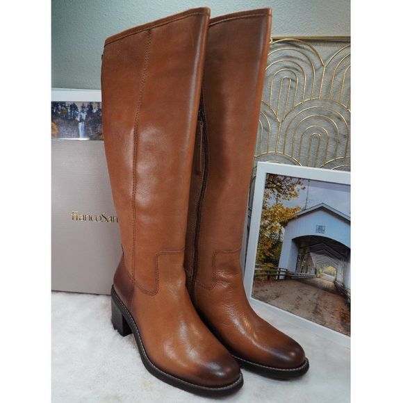 Franco Sarto Shoes - Franco Sarto Women's Kemper Tall Boot - Cognac (Various Size)